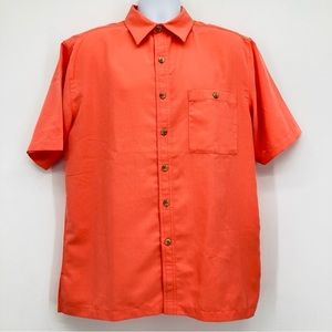 ❤️‍🔥 (5/$20) West Marine Men’s Button Down Short Sleeve Shirts Size Large